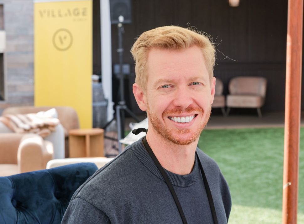 Steve Huffman in a black sweatshirt.